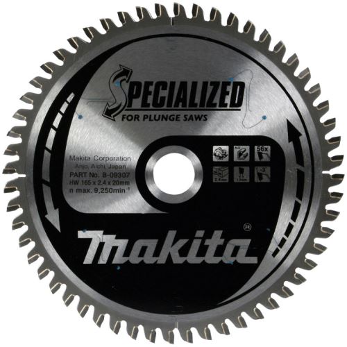 MAKITA list pile aluminij TCT 260x2,6x30 mm 120 zuba D-61880