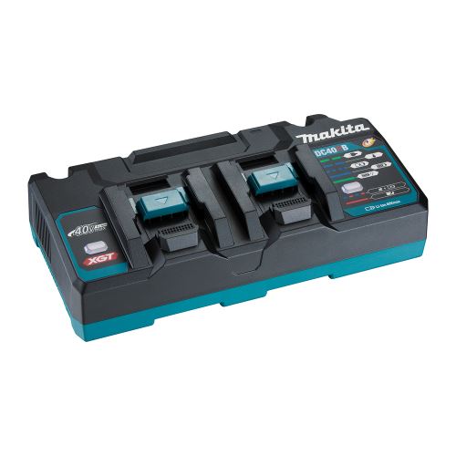 MAKITA punjač Li-ion XGT 40V DC40RB dupli 191N09-8