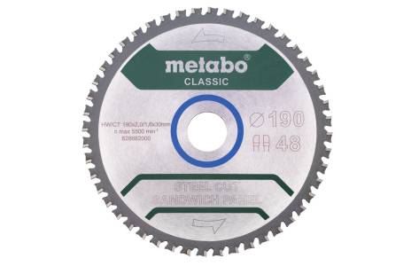 METABO List pile Classic 190 x 30 mm, 48 zuba 628682000