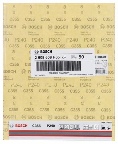 BOSCH Brusni papir C355 230 x 280 mm, 240 2608608H65