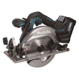 MAKITA Akumulatorska kružna pila 165mm Li-ion XGT 40V/2.5Ah, Makpac HS012GD201