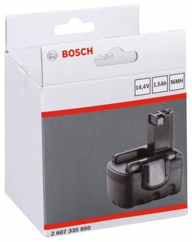 BOSCH baterija NiMH 14,4 V, 1,5 Ah, O-pack, LD 2607335850