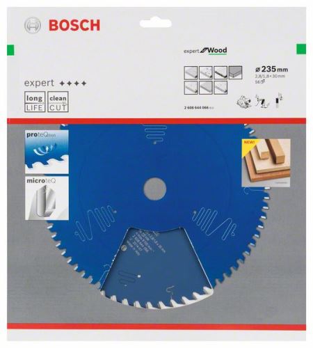 BOSCH List pile Expert for Wood 235 x 30 x 2,8 mm, 56 2608644066