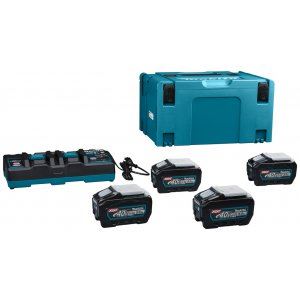 MAKITA Li-ion XGT 40V set 4 kom BL4050F+1 kom DC40RB+1 kom Makpac 191U42-2