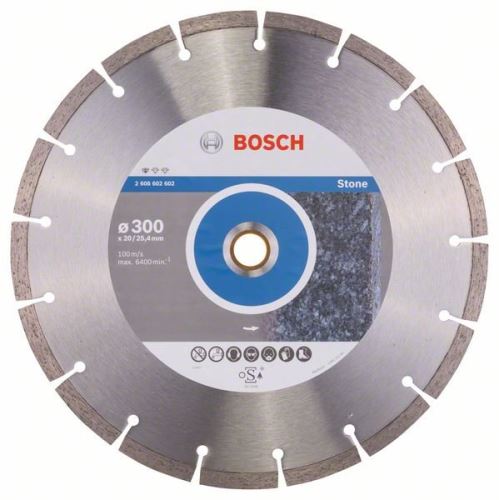 BOSCH Dijamantna rezna ploča Standard for Stone 300 x 20/25,40 x 3,1 x 10 mm 2608602602