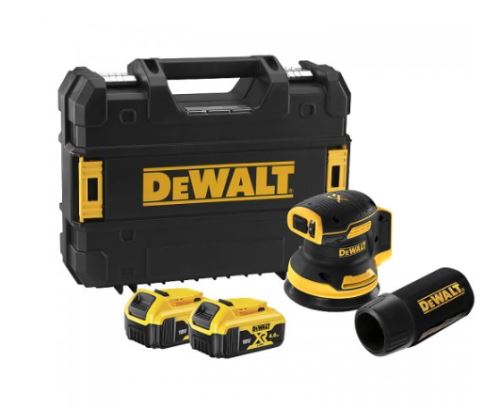 DEWALT akumulatorska ekscentrična brusilica 125mm 18V 2x5.0Ah DCW210P2