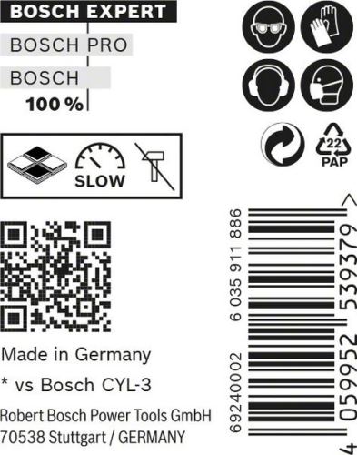 BOSCH EXPERT CYL-9 MultiConstruction 10x80 8kom 2608900644