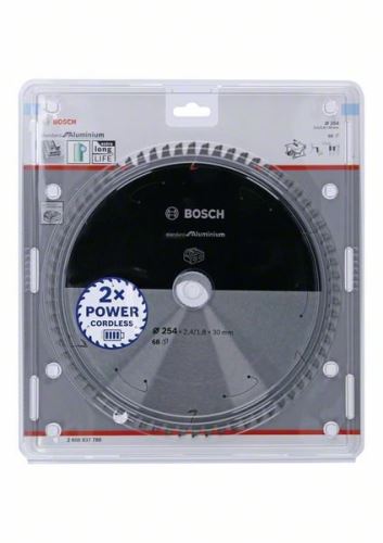 BOSCH List pile za akumulatorske pile; Standardno za aluminij 254x30x2,4/1,8x68T 2608837780