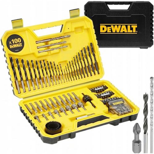 DeWALT Set bušilica i bitova u koferu (100 kom) DT71563