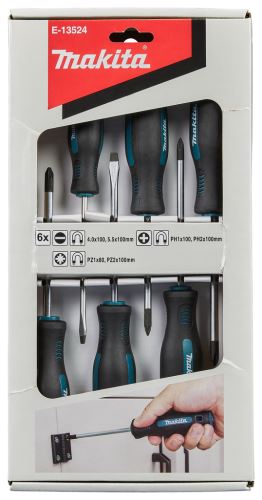 MAKITA set odvijača 6 kom (PH, PZ, SL) E-13524