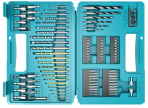 MAKITA set svrdla i svrdla 102 kom u plastičnoj kutiji B-68432