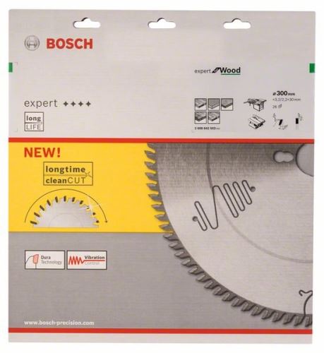 BOSCH List pile Expert for Wood 300 x 30 x 3,2 mm, 26 2608642503