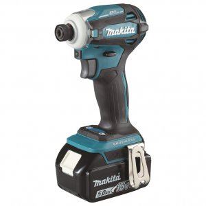 MAKITA Aku udarni odvijač 1/4" Li-ion LXT 18V/5.0Ah, Makpac DTD172RTJ