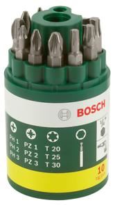 BOSCH 10-dijelni set odvijača 2607019452