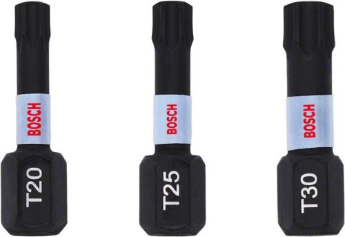 BOSCH Set bitova T20, T25, T30 25 mm, 3 kom 2608522479