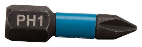 MAKITA torzijski bit 1/4" IMPACT BLACK PH1, 25 mm 2 kom B-63600