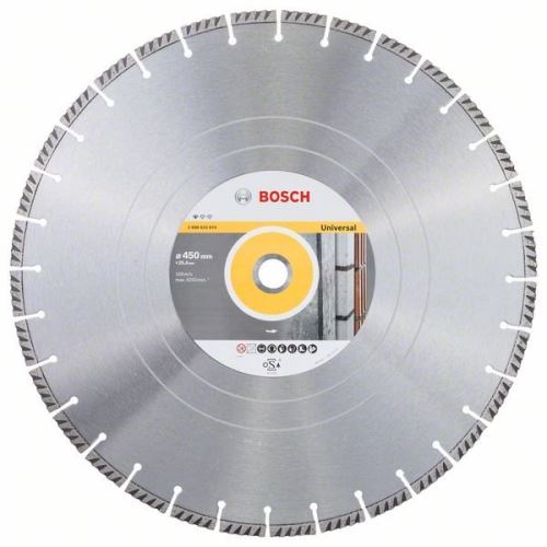 BOSCH Dijamantna rezna ploča Standard for Universal 450 × 25,4 450x25,4x3,6x10 mm 2608615074