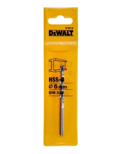 DEWALT Svrdlo za metal HSS-G 6 mm DT5216