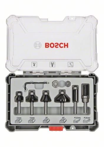 BOSCH set rezača sa vretenom od 6 mm Trim&Edging, 6 kom 2607017468