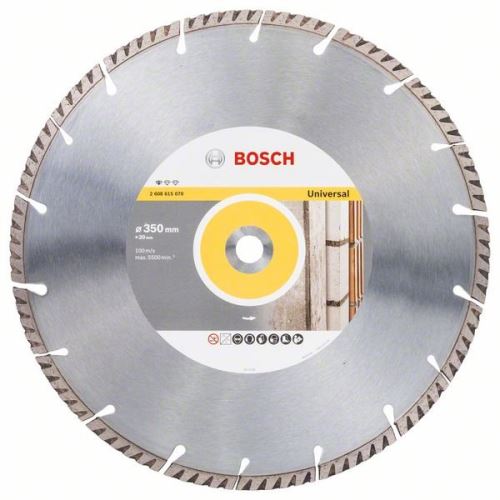 BOSCH Dijamantna rezna ploča Standard for Universal 350 × 20 350x20x3,3x10 mm 2608615070