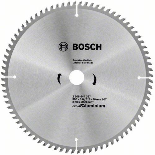 BOSCH List pile Eco for Aluminium 305x3.0/2.2x30 80T 2608644397