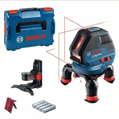 Bosch Cross laser + univerzalni držač (novo) + L-Boxx 136 BOSCH GLL 3-50 Pro. + BM 1