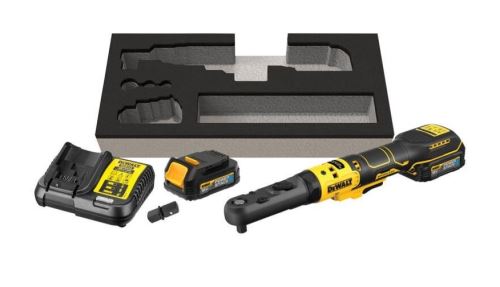 Dewalt akumulatorski odvijač sa čegrtaljkom 18V DCF510E2G