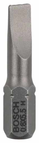 BOSCH Bit odvijač extra tvrdi Extra-Hart S 0,8x5,5, 25 mm (3 kom) 2607001461