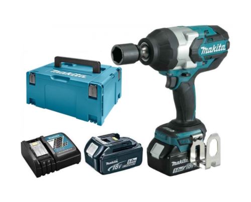 Makita akumulatorska udarna odvijač 3/4" Li-ion LXT 18V/5.0Ah DTW1001RTJ