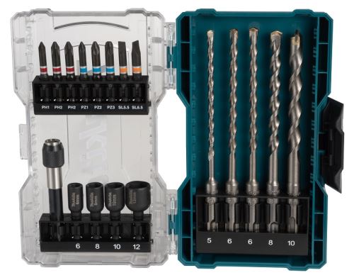 MAKITA set svrdla i svrdla, 18-dijelni, Makita E-07026