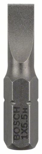 BOSCH Bit odvijač extra tvrdi Extra-Hart S 1.0x5.5, 25 mm (3 kom) 2607001464