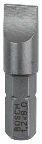 BOSCH Bit odvijač extra tvrdi Extra-Hart S 1.2x8.0, 25 mm (3 kom) 2607001468