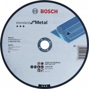 BOSCH Rezna ploča Standard for Metal 230 x 1,9 x 22,23 mm, ravna 2608619770