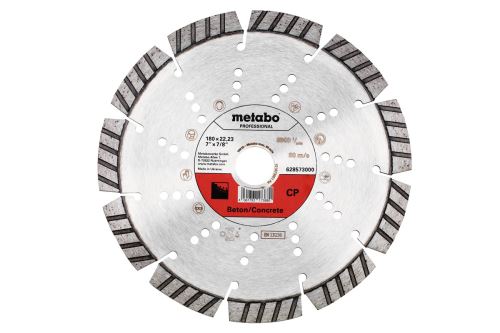 METABO Dijamantna rezna ploča Dia-TS 180x22,23 mm - CP, beton, profesionalna 628573000