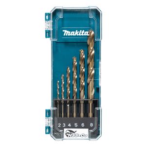 MAKITA set svrdla za metal HSS-Co 2,3,4,5,6,8 mm D-75758