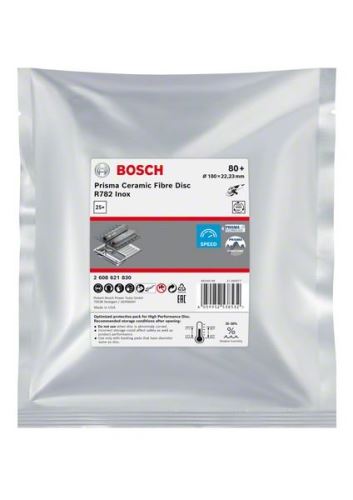 BOSCH EXPERT PRISMA fiber disk R782,180,P80,25kom 2608621830