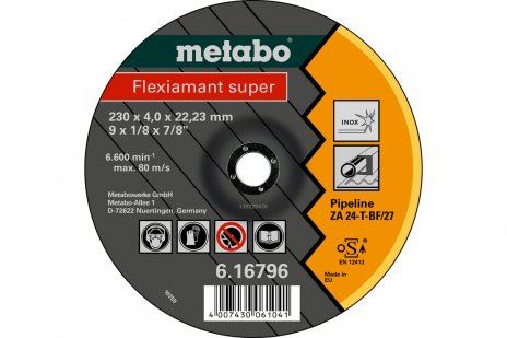 METABO FLEXIAMANT SUPER 180X4.0X22.23 CIJEV, SF27 61679500