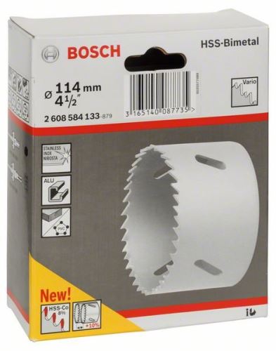 BOSCH HSS-bimetalni bušilica za standardni adapter 114 mm, 4 1/2" 2608584133