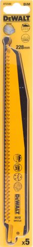 DEWALT List pile za drvo s čavlima 228 mm, brzi rezovi (5 kom) DT2349