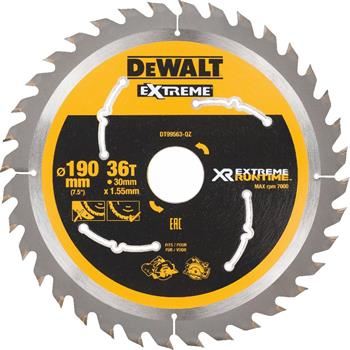 DeWALT List pile (idealan za FLEXVOLT pile) 190 x 30 mm, 36 zuba DT99563