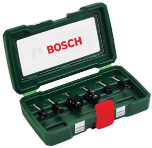 BOSCH 6-dijelni set rezača od tvrdog metala (Ø drške 8 mm) 2607019463