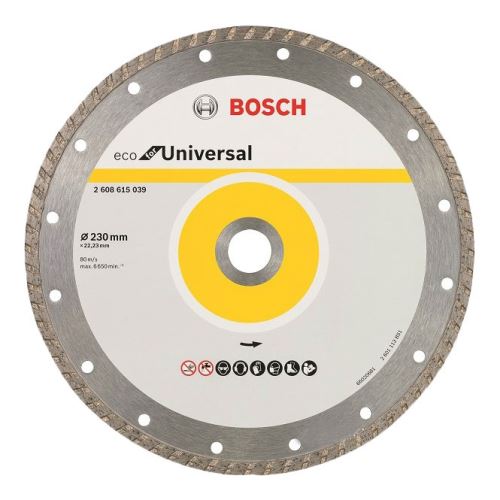 BOSCH Dijamantna rezna ploča ECO For Universal 230x22.23x3.0x7 2608615039