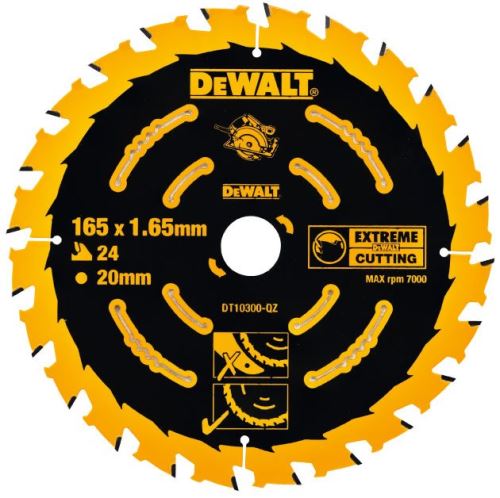 DeWALT list pile Extreme ATB 20° 165 x 20 mm, 24 zuba DT10300