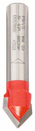 BOSCH rezač utora u obliku slova V 8 mm, L 12,7 mm, L 10 mm, G 44,5 mm, 90° 2608629369