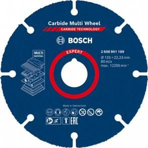 BOSCH EXPERT rezna ploča od tvrdog metala Multi Wheel 125 mm 2608901189