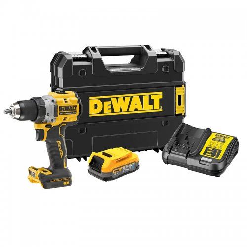 DEWALT Aku bušilica 18V 1x1.7Ah POWERSTACK DCD800E1T