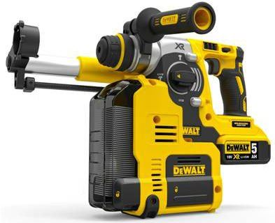 DEWALT čekić bez četkica 18 V XR Li-Ion s integriranim sustavom. usisavanjem DCH275P2