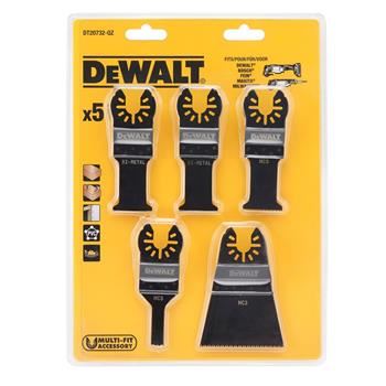 DeWALT Set listova pile za drvo za multi-alate (5 kom) DT20732