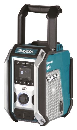 MAKITA punjivi DAB radio, Bluetooth, USB Li-ion CXT 10.8/12V, LXT14.4/18V DMR115