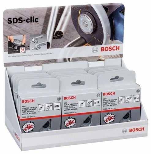 BOSCH SDS-Clic set matica (15 kom) 2607019033